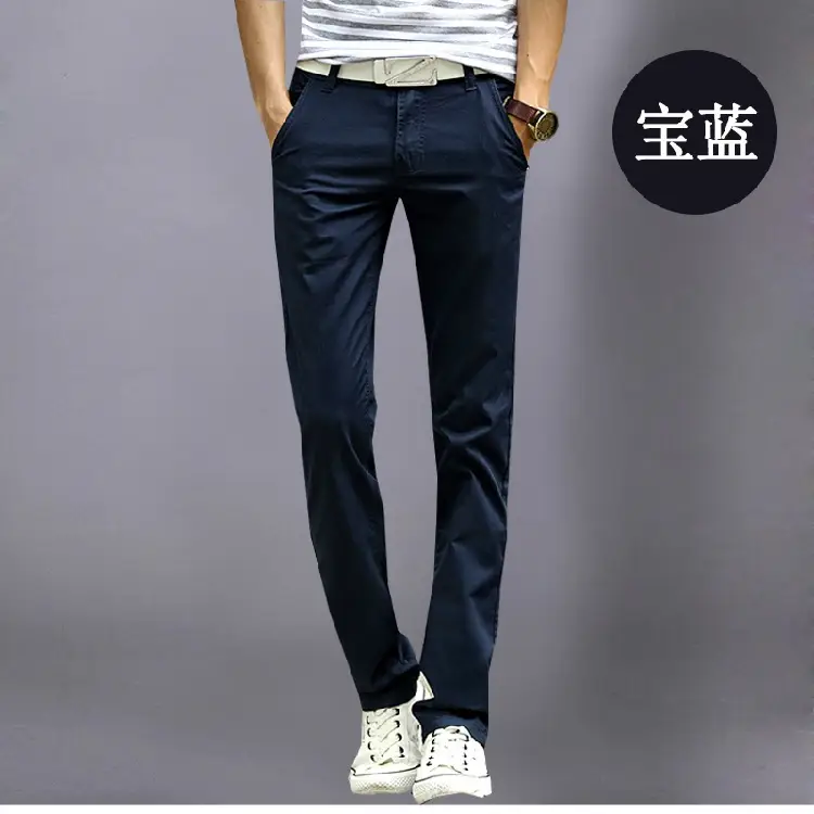 Men Maroon Slim Fit Straight Pants Wedding Best Man — feature 16