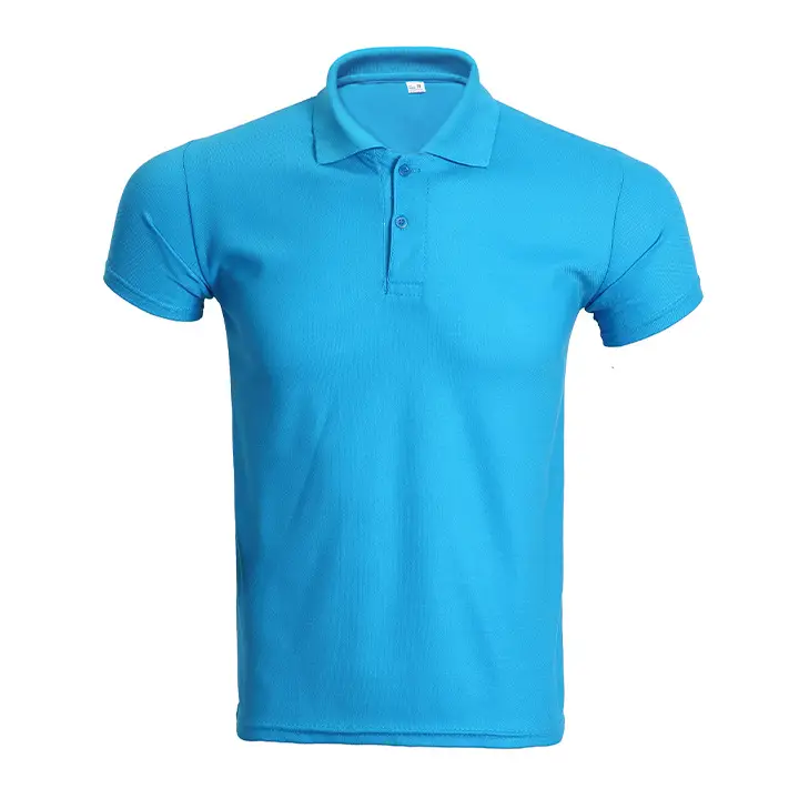Orange Polo Shirt with Logo Print & Short Sleeve - Image 11