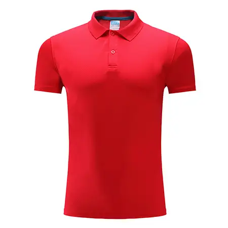 Orange Polo Shirt with Logo Print & Short Sleeve - Image 19