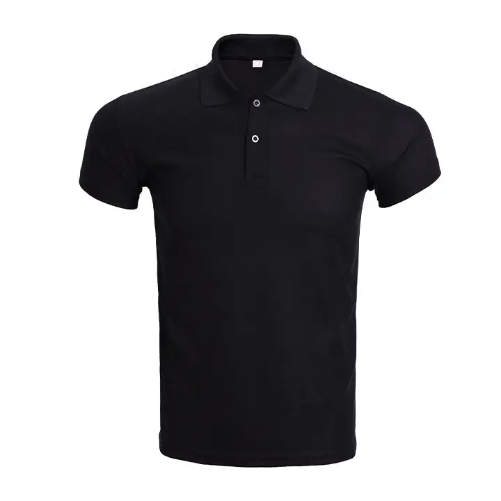 Orange Polo Shirt with Logo Print & Short Sleeve - Image 2