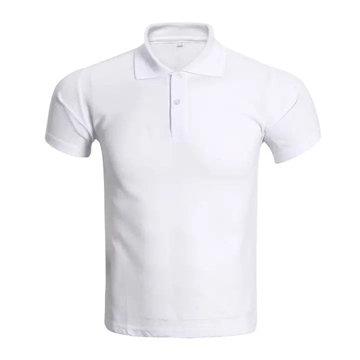 Orange Polo Shirt with Logo Print & Short Sleeve - Image 6