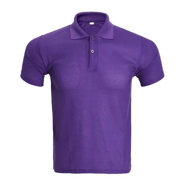 Orange Polo Shirt with Logo Print & Short Sleeve - Image 9