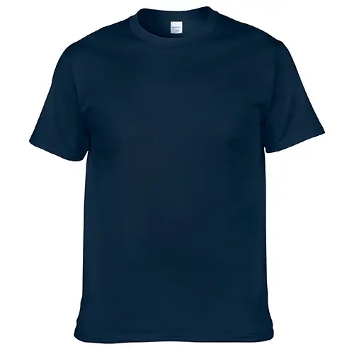 Men Navy Pure Cotton Crew T-Shirt 33C - Image 40