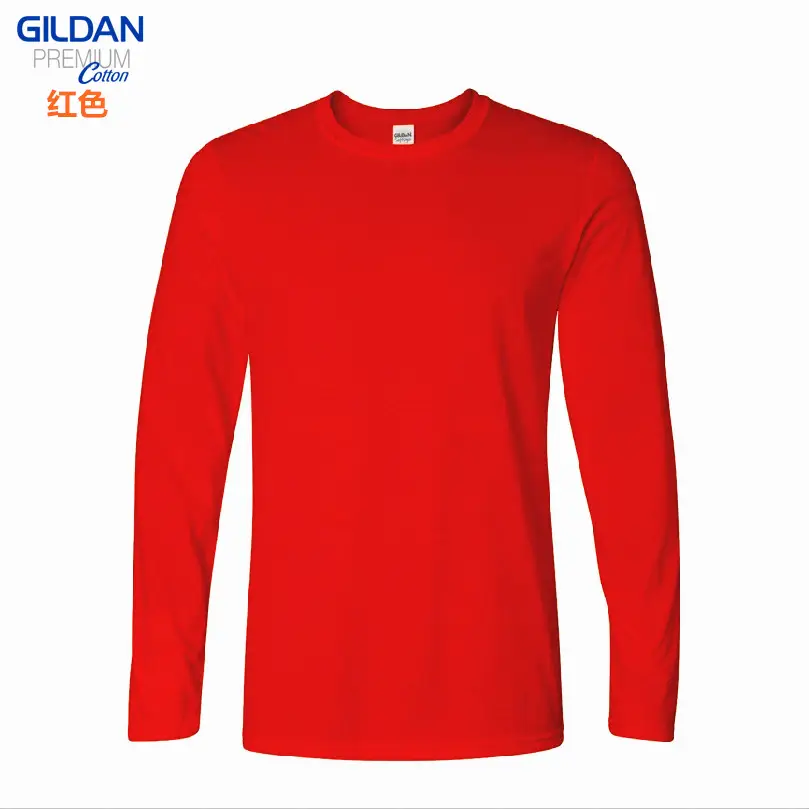 Men's Grey Long Sleeve Pure Cotton T-Shirt XS-2XL - Image 2
