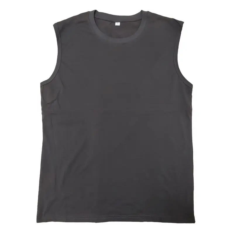 Men's Pure Cotton Sleeveless Vests White - Image 18