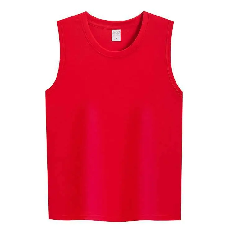 Men's Pure Cotton Sleeveless Vests White - Image 11