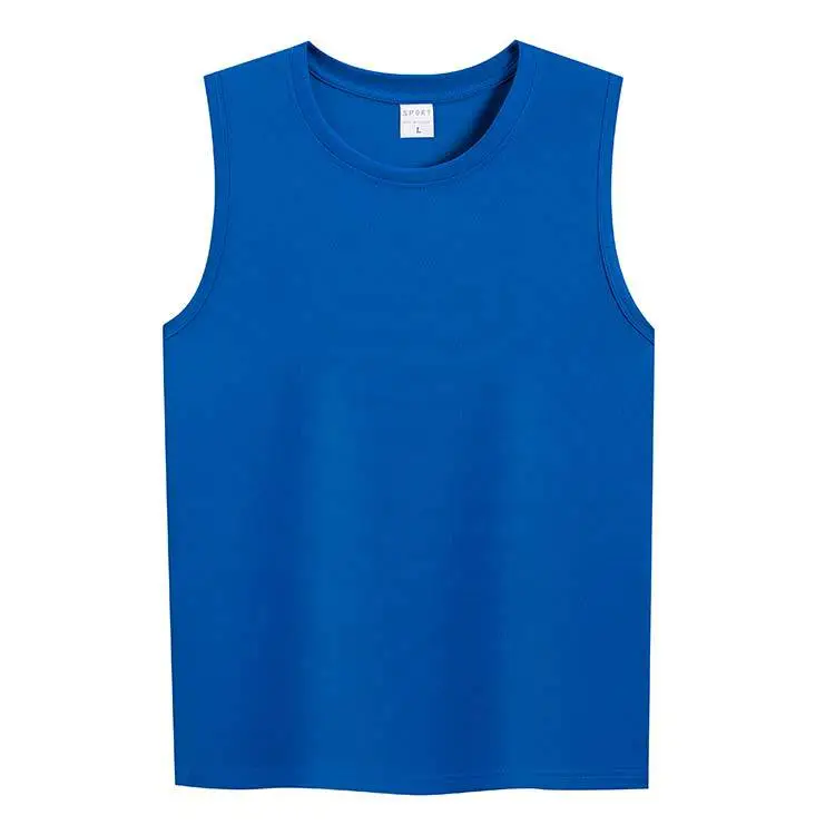 Men's Pure Cotton Sleeveless Vests White - Image 15