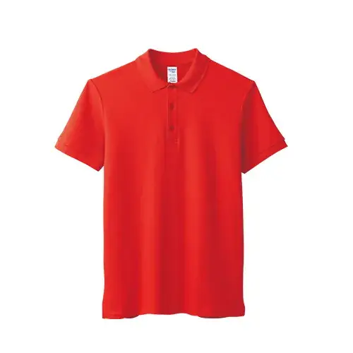 Blue Cotton Polo T-Shirt Gildan Brand