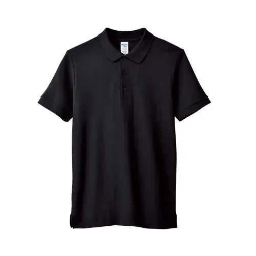 Blue Cotton Polo T-Shirt Gildan Brand