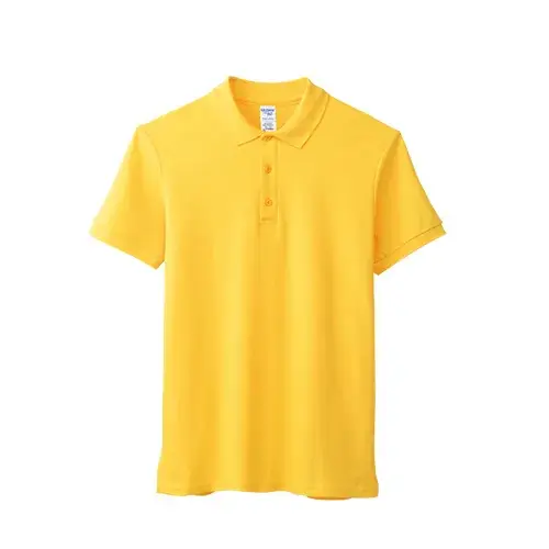 Blue Cotton Polo T-Shirt Gildan Brand