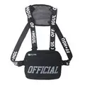 Tactical Crossbody Bag Orange Black Multi-Functional - Image 2