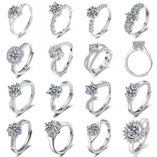 Classic Six Claw Zircon Open Ring for Women — feature 1