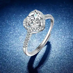 Classic Six Claw Zircon Open Ring for Women — feature 8