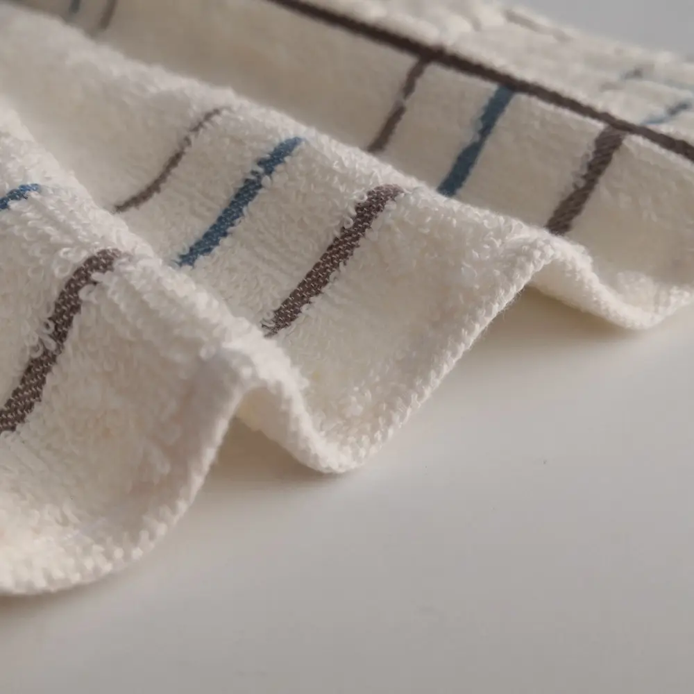Gold Striped Soft Towel Set for Face & Welfare Use - Image 4