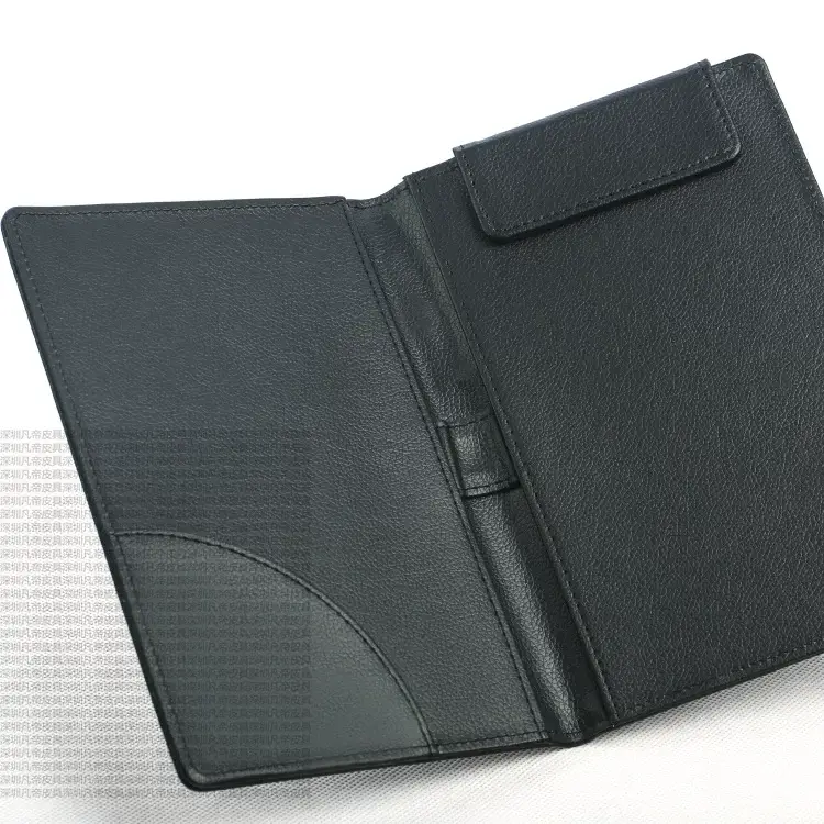 In-Stock Pu Leather Cashier Casher Folder with Printing — feature 3