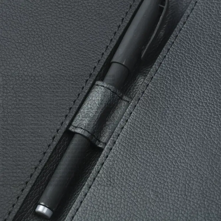 In-Stock Pu Leather Cashier Casher Folder with Printing — feature 7