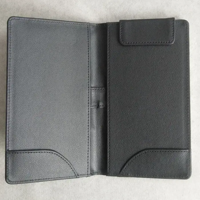 In-Stock Pu Leather Cashier Casher Folder with Printing