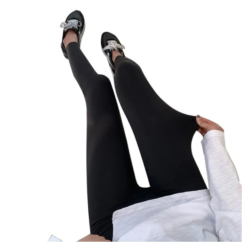 Black Slimming Leggings Women Spring Wear 2023