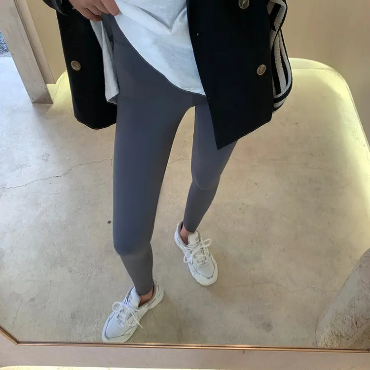 Black Slimming Leggings Women Spring Wear 2023 - Image 2