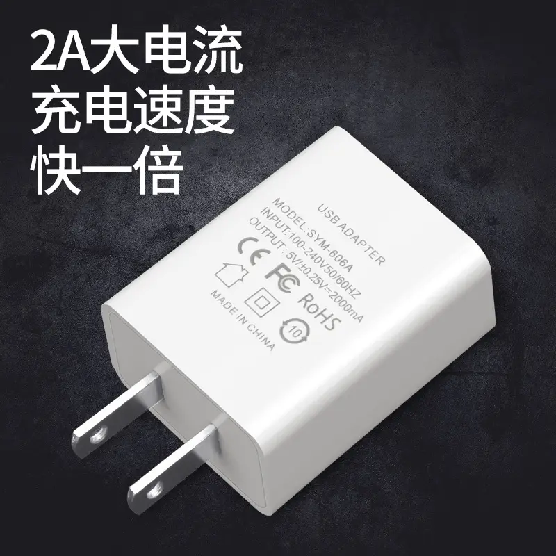 Factory Direct Sales 5V2A USB Power Adapter European American - Image 3