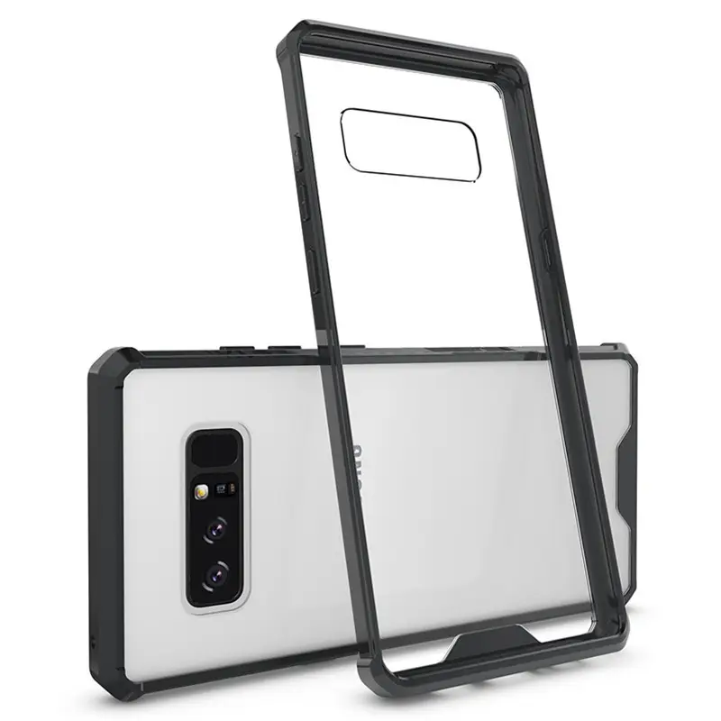 Samsung Note 10 9 20 Ultra Phone Case Transparent Two-In-One Acrylic Anti-Drop - Image 2