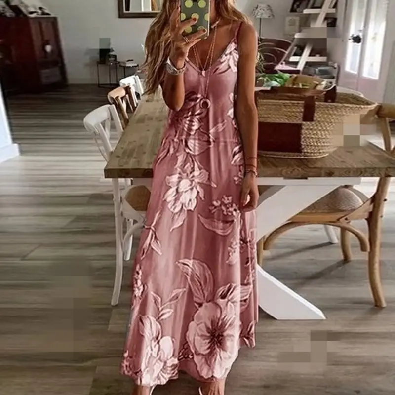 Women's Floral Long Sleeve Skirt Dress Grey - Image 9