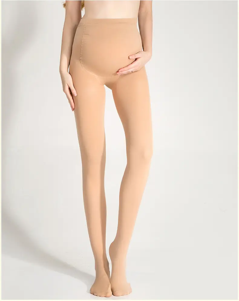 Pregnant Women's Black Leggings Stockings 320D — feature 17