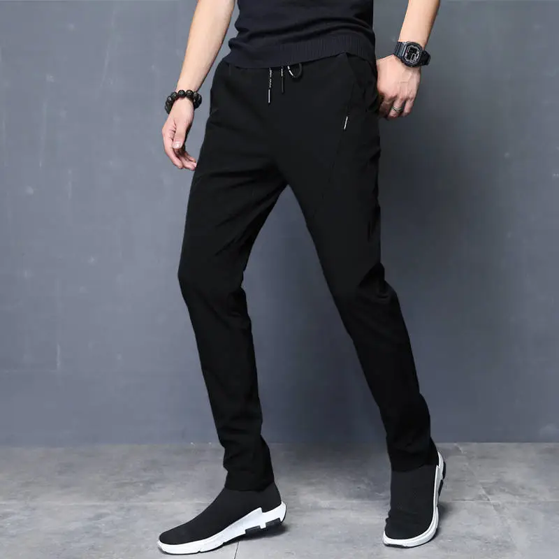 Fashion Men Black Sweatpants 2020 Summer Casual - Image 3