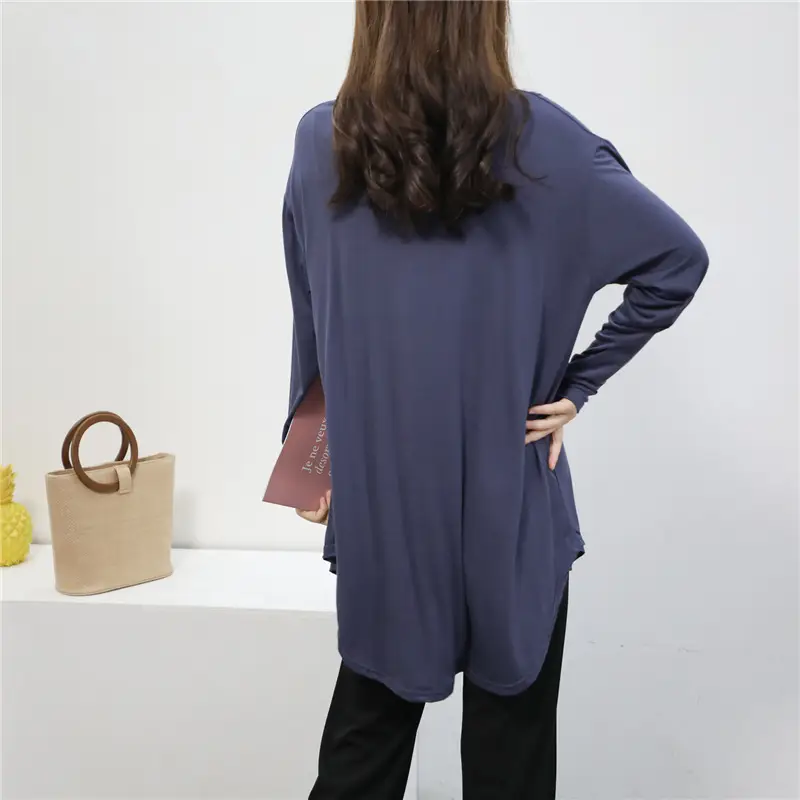 Women Blue Modal Sun Protection Coat Long Sleeve — feature 25