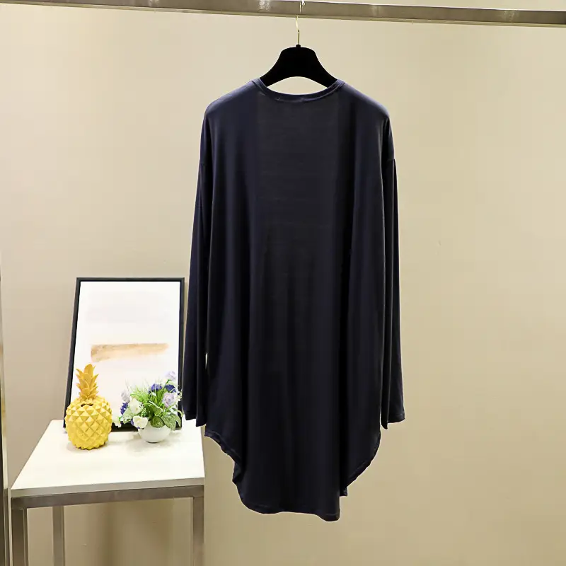 Women Blue Modal Sun Protection Coat Long Sleeve — feature 34