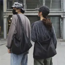 Black Canvas Satchel Bag for Men — feature 14