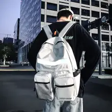 Black Canvas Satchel Bag for Men — feature 6