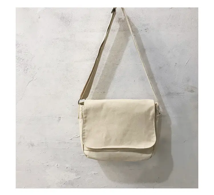 Black Canvas Satchel Bag for Men — feature 75