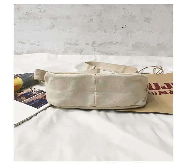 Black Canvas Satchel Bag for Men — feature 79