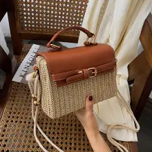 Black Canvas Satchel Bag for Men — feature 8