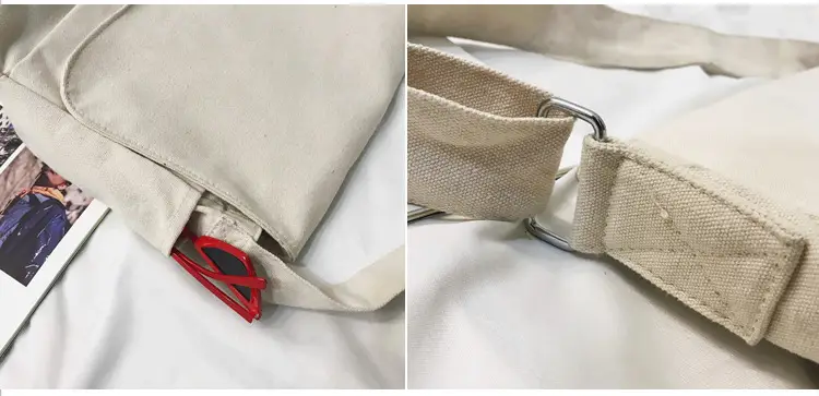 Black Canvas Satchel Bag for Men — feature 84