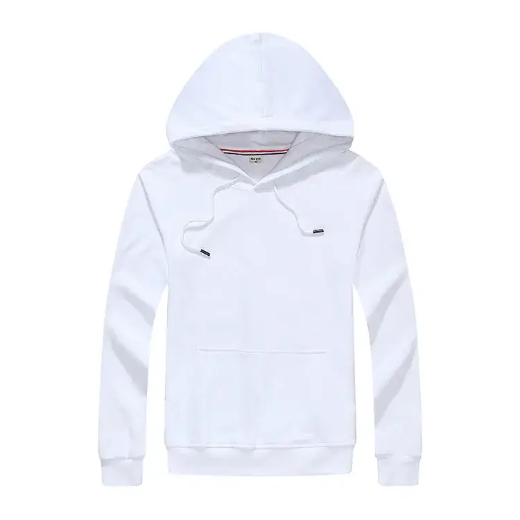 Men Grey Full Zip Hoodie Cotton Hooded Sweatshirt - Image 10