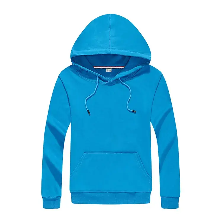 Men Grey Full Zip Hoodie Cotton Hooded Sweatshirt - Image 15