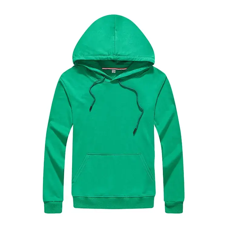 Men Grey Full Zip Hoodie Cotton Hooded Sweatshirt - Image 17