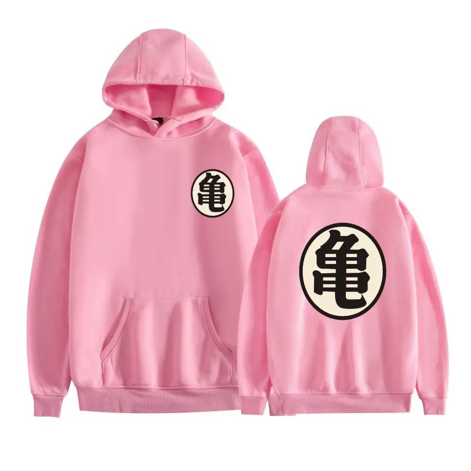 Red Hooded Sweatshirt Dragon Ball Monkey King Roshi Fairy Large Men - Image 11