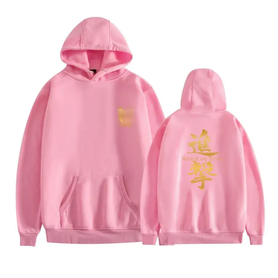 White Hooded Sweatshirt with Golden Embroidery - Image 5