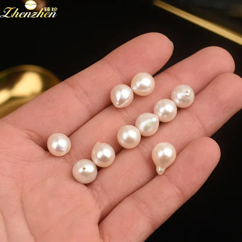 Flawless Natural Pearl Drop Beads Wholesale Jewelry - Image 3