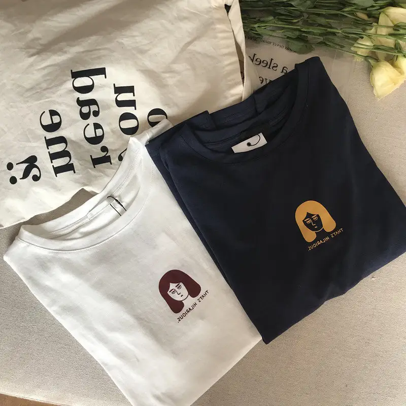 Women's Half-Sleeve T-Shirt White 2025 Summer Loose Fit - Image 5
