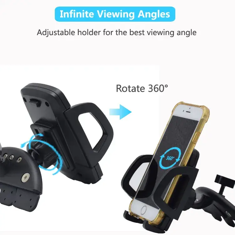 Crossbody Car Phone Holder with Adjustable Strap