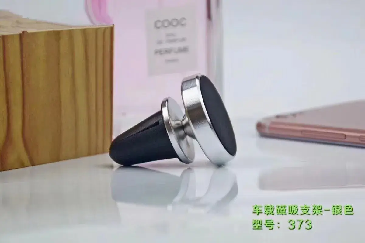 Magnetic Phone Mount for Cars Black Aluminum - Image 9