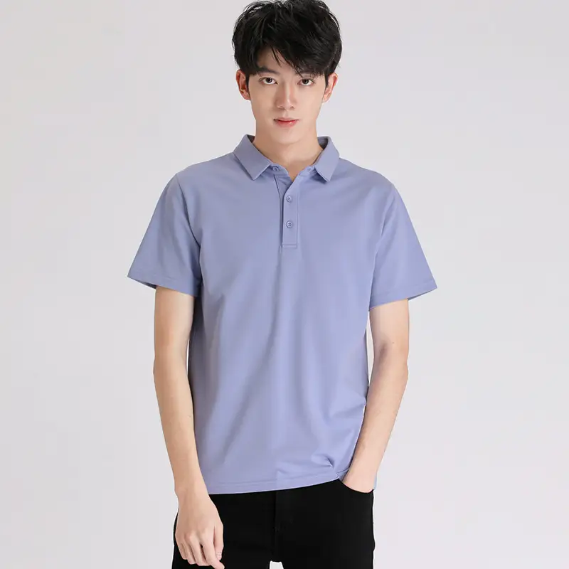 Men's All Cotton White Polo Shirt Large - Image 6