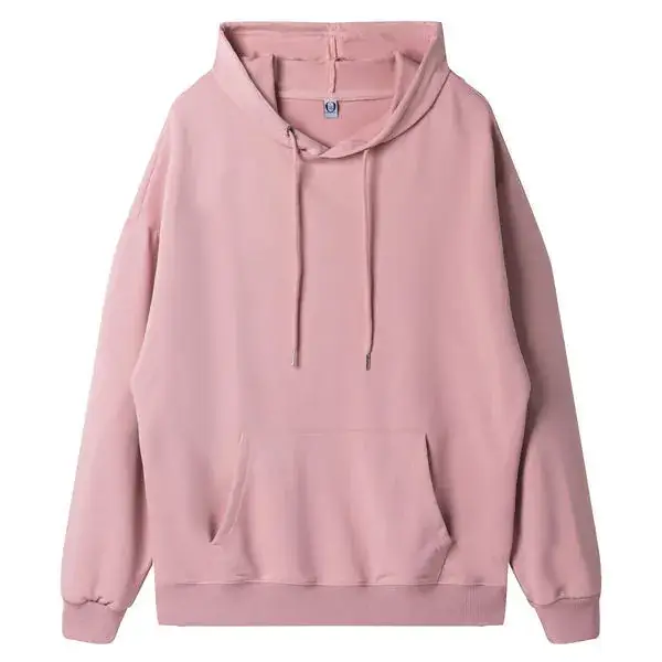 Light Blue Fleece Hoodie with Front Pocket - Image 31