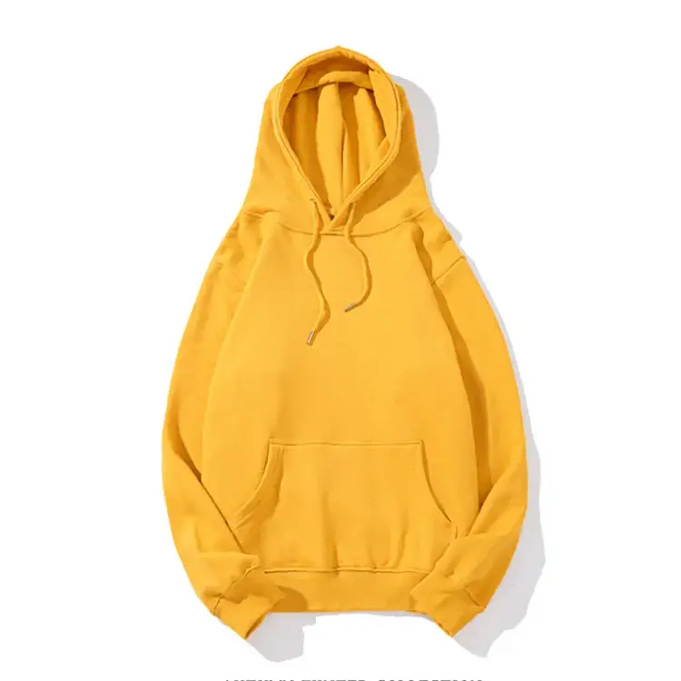 Light Blue Fleece Hoodie with Front Pocket - Image 33