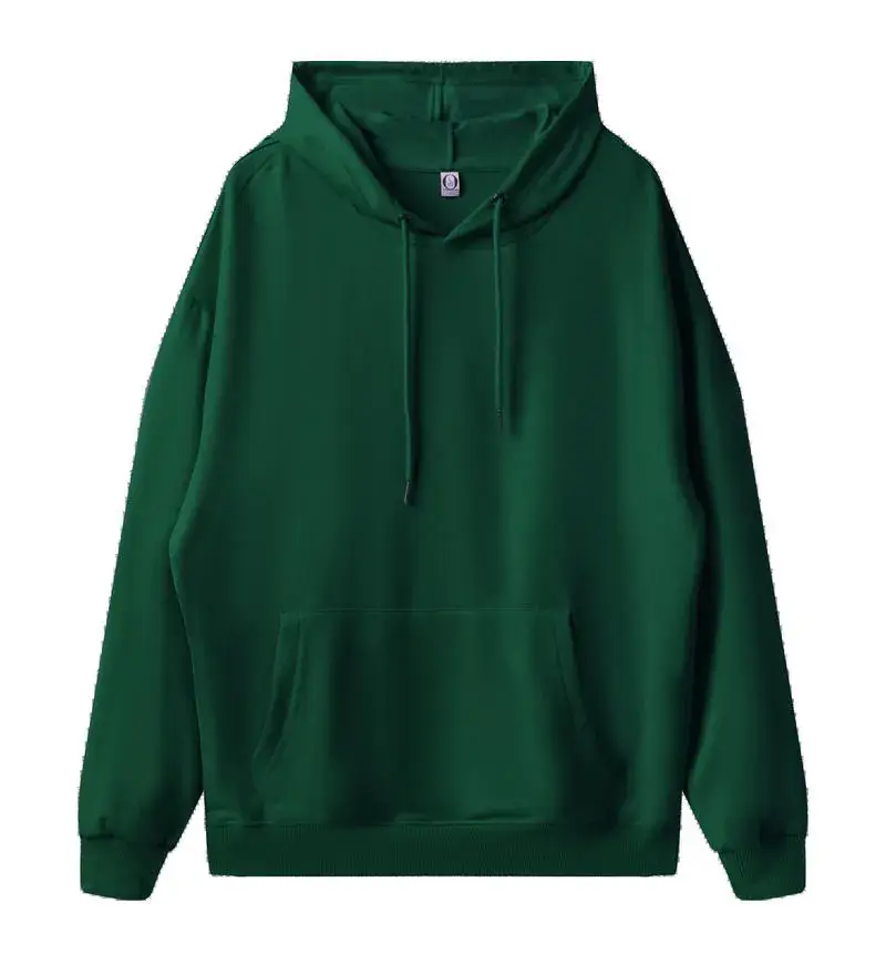 Light Blue Fleece Hoodie with Front Pocket - Image 18