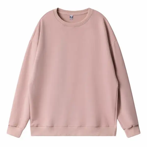Cream Crewneck Fleece Long Sleeve Hoodie - Image 31